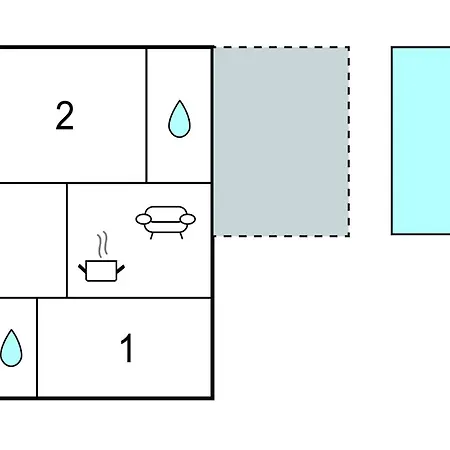 2 Bedroom Lovely In *